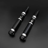 VOIDBEND neopixel saber obsidian double-bladed