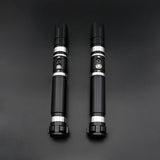 VOIDBEND neopixel saber obsidian double-bladed