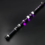 VOIDBEND neopixel saber obsidian double-bladed